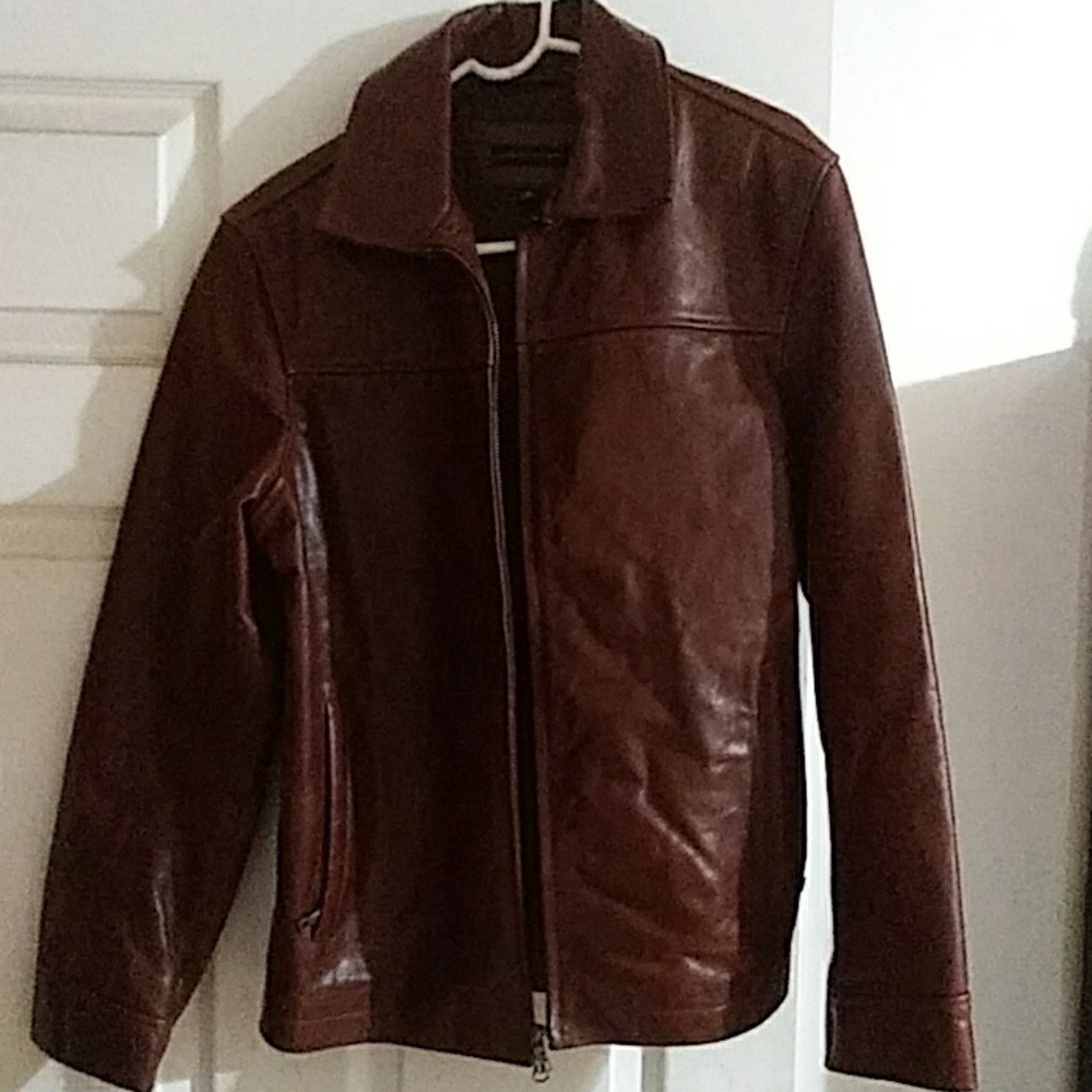 Leather jacket